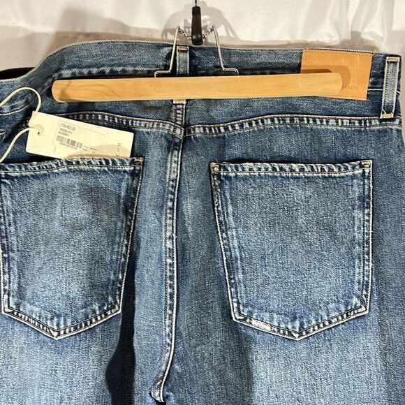CITIZENS OF HUMANITY LYDIA WIDE LEG SHIMMY HIGH RISE CROPPED JEANS NWT SIZE 30 - Picture 8 of 9